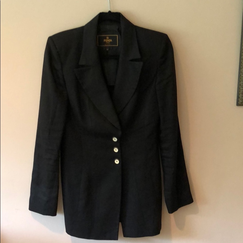 FENDI  Notch-Lapel Skirt Suit